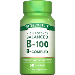Nature’s Truth Vitamin B Complex B-100 bottle front