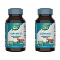 Nature's Way Premium Cinnamon Extract bottle front