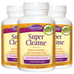 Nature's Secret Super Cleanse 3-pack packaging front