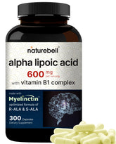 NatureBell Alpha Lipoic Acid Complex bottle front view