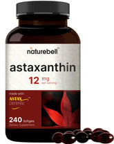 NatureBell Astaxanthin 12mg 240 softgels bottle