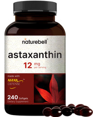 NatureBell Astaxanthin 12mg 240 softgels bottle