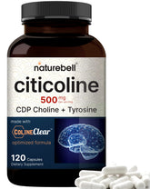 NatureBell Citicoline Tyrosine bottle label