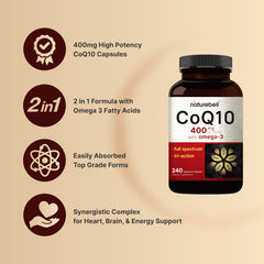 Capsules being poured to illustrate easy daily supplementation.