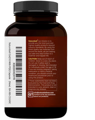 Concept image of energy and brain antioxidant support with CoQ10 and PQQ