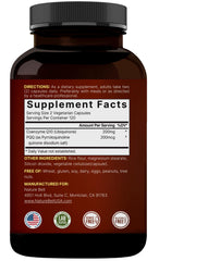 Graphic illustrating heart health benefits of CoQ10 with PQQ