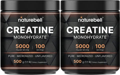 NatureBell Creatine Monohydrate 500g 2-pack – hero image