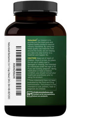 Third-party lab testing seal on NatureBell packaging