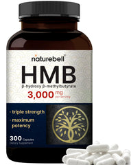 NatureBell HMB 3,000 mg per serving bottle