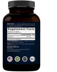Close-up of Huperzine A capsules