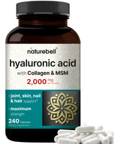 NatureBell Hyaluronic Acid 2000 mg bottle packaging