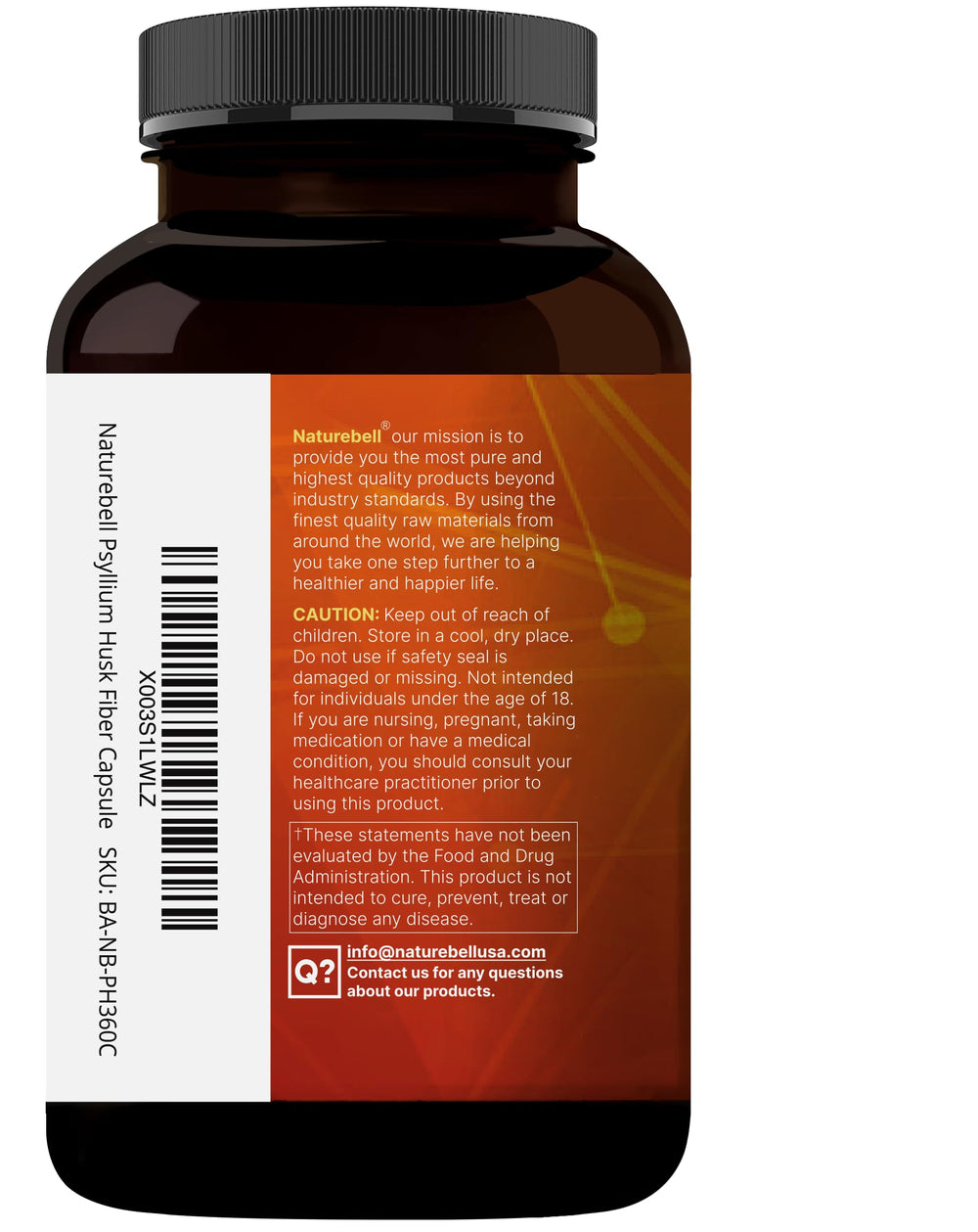 Third-party lab tested for safety and potency seal