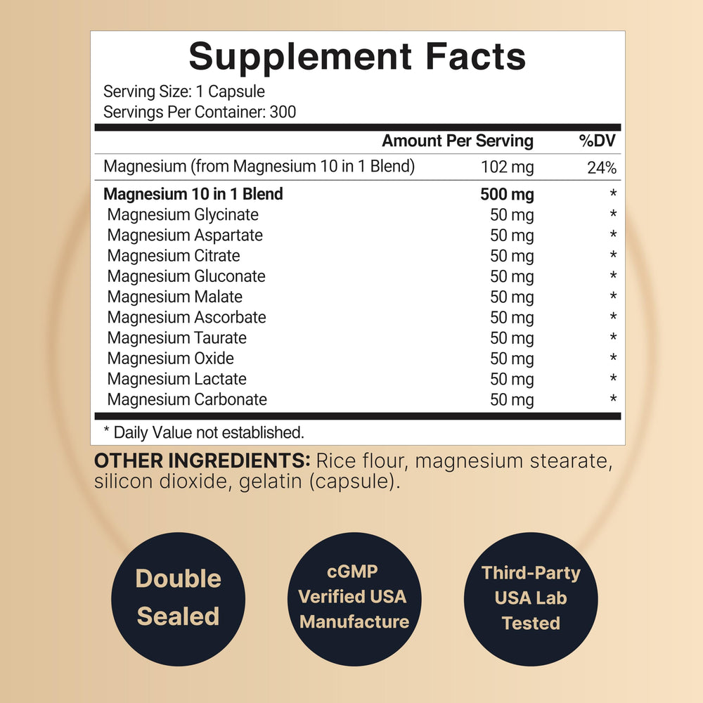 Close-up of NatureBell capsules highlighting the chelated form for easy absorption.