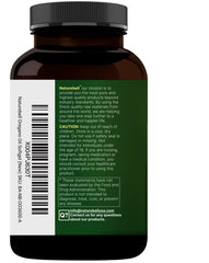 Non-GMO and third-party lab tested badge