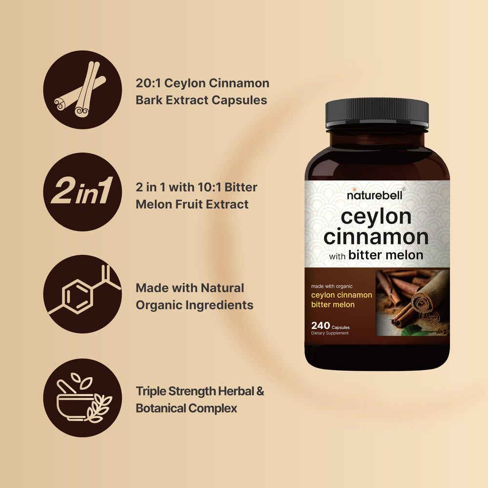 Organic Sri Lanka Ceylon cinnamon bark extract label