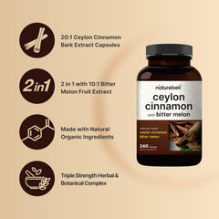 Organic Sri Lanka Ceylon cinnamon bark extract label
