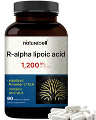 NatureBell R-Alpha Lipoic Acid 1200mg bottle hero image