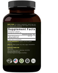 Third-party lab testing seal on Nature Bell moringa product