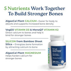 Plant-based Vitamin D3 and Vitamin K2 from algae for absorption