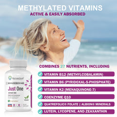 Methylfolate (5-MTHF) and methylated B vitamins in the formula