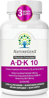 NatureGenX ADK10 bottle front view