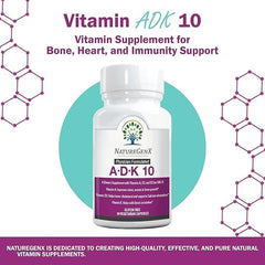 Close-up of NatureGenX ADK10 capsules