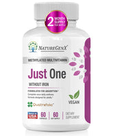 NatureGenX methylated multivitamin bottle front view