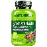 NATURELO Calcium Supplement bottle with 600 mg calcium