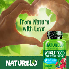 Chelated minerals selenium and zinc in Naturelo multivitamin