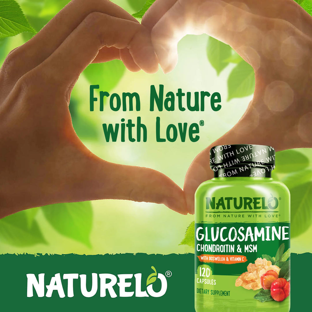 NATURELO branding and label close-up