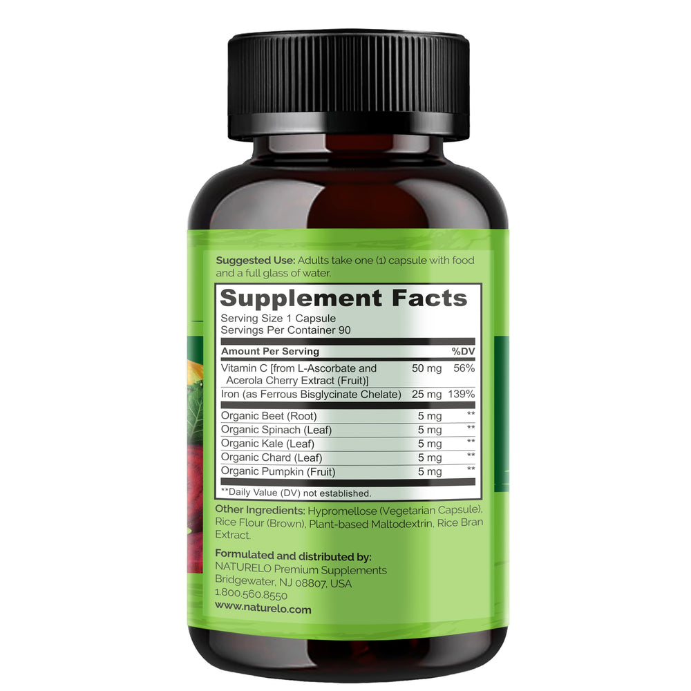 Label indicating GMP-certified facility and safety