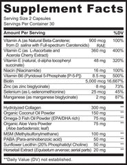 Naturelo product packaging showing clean ingredients