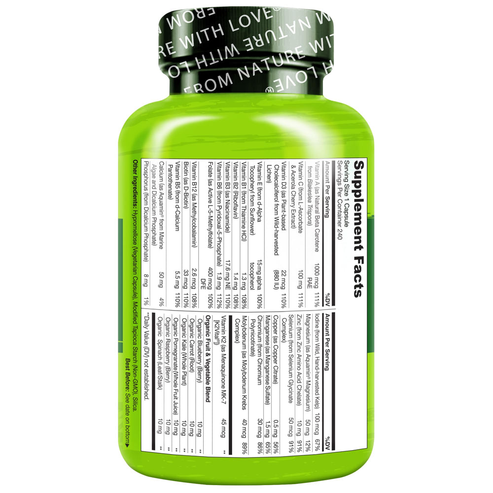 Organic whole foods ingredients visuals