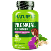 NATURELO Prenatal Multivitamin bottle on white background