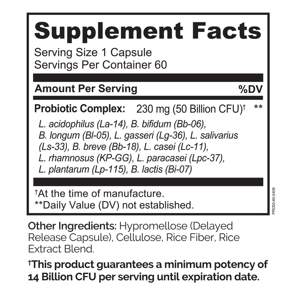Delayed-release probiotic capsules designed for gut delivery