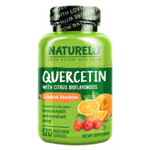 Naturelo Quercetin Citrus Bioflavonoid Complex bottle and label
