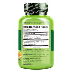 90 capsules per bottle graphic