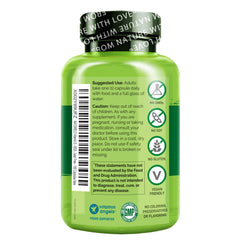 Close-up of Naturelo Vitamin D3 5000 IU bottle label
