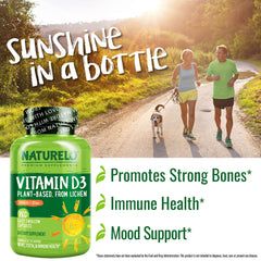 Non-GMO Vitamin D3 from lichen by Naturelo