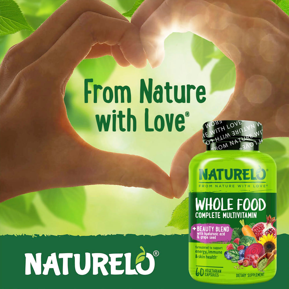 Non-GMO vegan-friendly supplement label with no preservatives or artificial colors