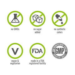 Wheat grass, kale and other greens ingredients