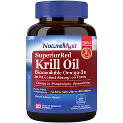 NatureMyst Krill Oil 1000mg bottle