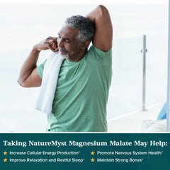 Serving size and dosage guidance for NatureMyst Magnesium Malate