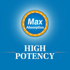 Bottle with softgels and a glass of water for serving