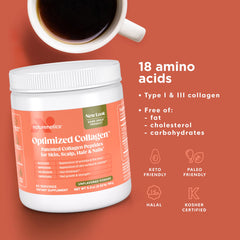 Nails health supported by collagen peptide powder