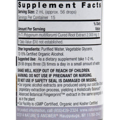Fo-Ti root product benefits for hair, skin and nails