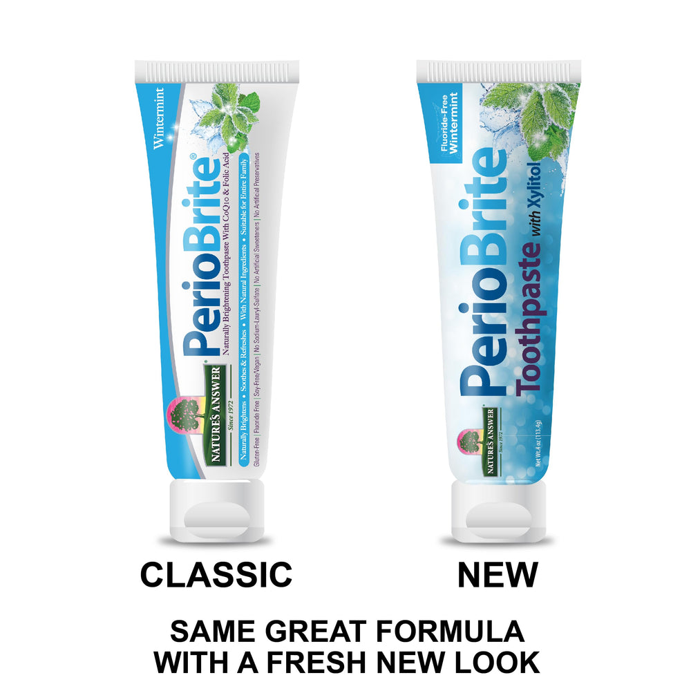 Natural herbal ingredients used in PerioBrite toothpaste