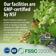 Nature's Answer urinary health concept shows potential daily wellness support.