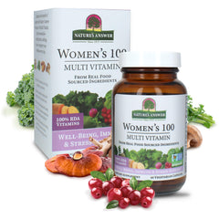 Nature's Answer Women's 100% Multivitamin bottle label