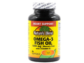 Nature's Blend Omega-3 Fish Oil 1200 mg and Vitamin D3 1000 IU bottle - front view